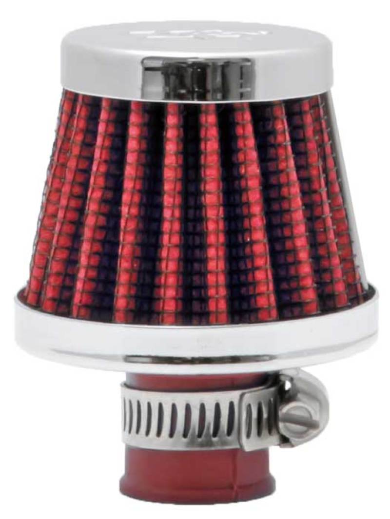 Universal 2in Base OD x .375in Flange ID x 1.75in H Rubber Base Crankcase Vent Filter - View 5 | Dirty Garage