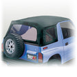 Rugged Ridge S-Top Black Denim Clear Windows 88-94 Sidekicks | Dirty Garage