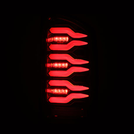 2002-2006 Ram 1500 2003-2006 Ram HD Luxx-Series LED Tail Lights Alpha-Black - View 4 | Dirty Garage