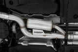 2022 Volkswagen Golf R MK8 3" Cat-Back Quad Rear Exit Carbon Fiber Tip - View 3 | Dirty Garage
