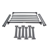 Go Rhino 19-21 Jeep Gladiator XRS Overland Xtreme Rack - Box 1 (Req. gor5950000T-02) - View 2 | Dirty Garage