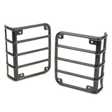 Rugged Ridge 07-18 Jeep Wrangler Textured Black Tail Light Euro Guards - View 2 | Dirty Garage