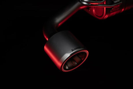 2024-2026 GR/GRMN Yaris Slip-On Titanium Race Line - View 2 | Dirty Garage