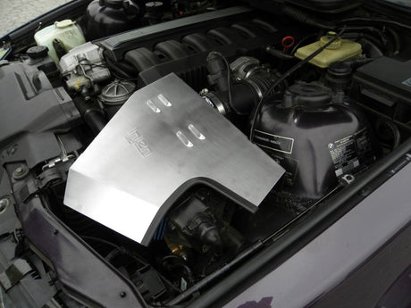 1992-1999 BMW E36 3.0L Black Air Intake Heat Shield Top Cover - View 6 | Dirty Garage