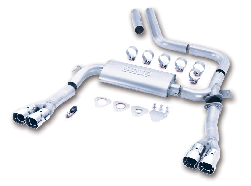 Borla 98-01 CAMARO/TRANS AM 5.7L V8 AT/MT Catback Exhaust Quad Tips - View 5 | Dirty Garage