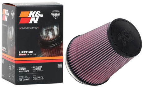 Universal Tapered Filter 6in Flange ID x 7.5in Base OD x 5in Top OD x 8in Height - View 7 | Dirty Garage