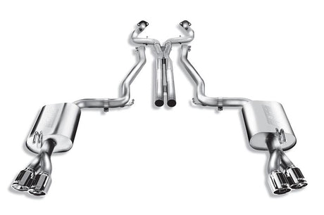 Borla 08-09 Pontiac G8/GT 6.0L 8cyl SS Catback Exhaust w/ X Pipe - View 5 | Dirty Garage