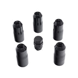 Rugged Ridge 18-20 Jeep Wrangler JL/JLU Black M14-1.5 Wheel Lock Nut Set w/Key - View 2 | Dirty Garage