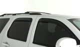 2007-2014 GM 1500 Tahoe Ventvisor Front Rear Window Deflectors Smoke 4-Piece - View 3 | Dirty Garage