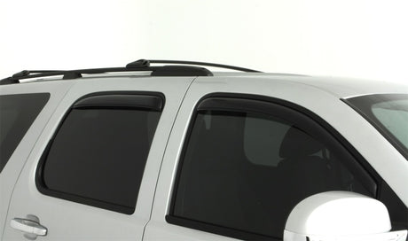 2007-2014 GM 1500 Tahoe Ventvisor Front Rear Window Deflectors Smoke 4-Piece - View 3 | Dirty Garage
