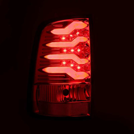 2009-2018 Ram 1500 Pro-Series LED Tail Lights Red Smoke - View 6 | Dirty Garage
