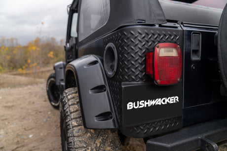 1997-2006 Wrangler Trail Armor Rear Corners - Black - View 2 | Dirty Garage