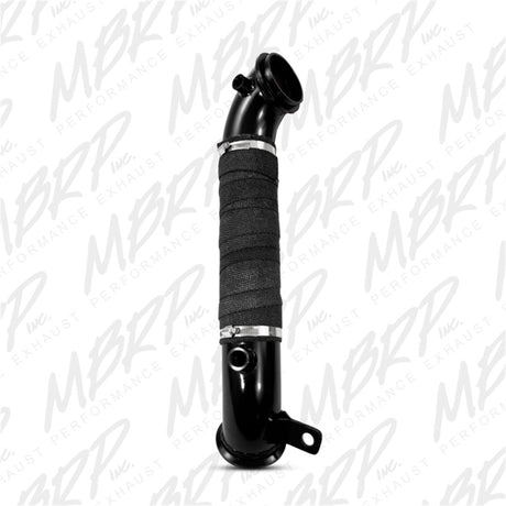 2011-2013 GM HD 6.6L Duramax 3" Turbo Down Pipe Black - View 3 | Dirty Garage