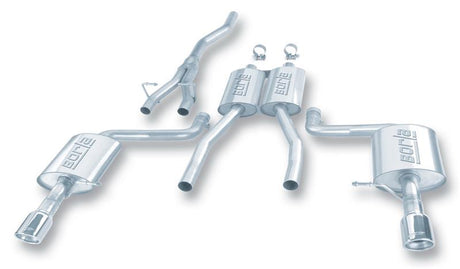 Borla Cat Back system for 02-08 Audi A4 Quattro 2.0L 4cyl - View 3 | Dirty Garage