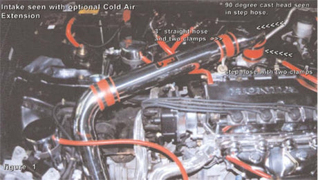 1996-2000 Civic Polished Short Ram Intake - View 7 | Dirty Garage