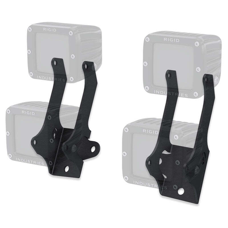 2007-2018 Wrangler JK A-Pillar Dual LED Cube Light Mounts | Dirty Garage