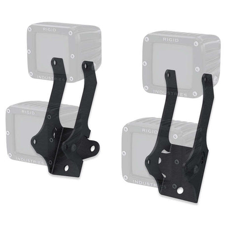 2007-2018 Wrangler JK A-Pillar Dual LED Cube Light Mounts | Dirty Garage