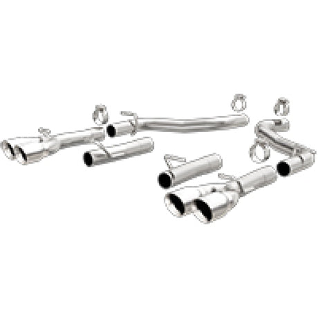 2015-2023 Challenger Axle-Back 2.5in Quad Split Rear 3.5in Tip | Dirty Garage