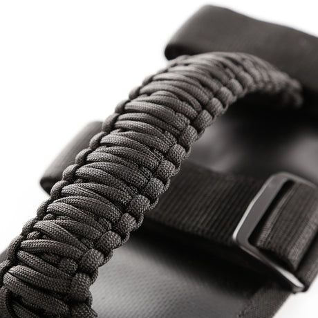 Rugged Ridge Paracord Grab Handles Black/Black Pair - View 7 | Dirty Garage