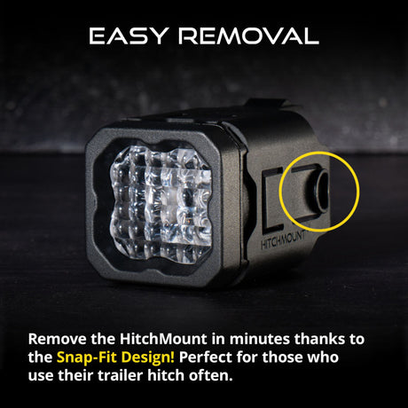 2021-2023 F-150 Hitch Mount LED Pod Reverse Kit - View 4 | Dirty Garage