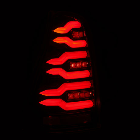 2003-2009 4Runner Luxx-Series LED Tail Lights Alpha Black - View 5 | Dirty Garage