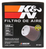 Universal Round Tapered Universal Air Filter 6 inch Flange 7 1/2 inch Base 5 inch Top 7 1/2 inch Height - View 17 | Dirty Garage
