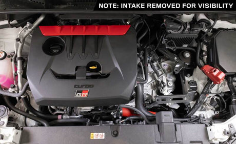 2023-2024 GR Corolla L3 1.6L Charge Pipe Kit - Wrinkle Red - View 2 | Dirty Garage