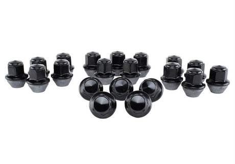 2015-2018 Mustang Black Lug Nut Kit (20 Lug Nuts) - View 5 | Dirty Garage