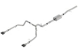 Borla 19 Chevrolet Silverado/GMC Sierra 1500 6.2L SS ATAK Catback Exhaust - Black Chrome Tips | Dirty Garage