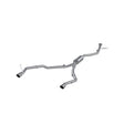 2021-2022 Ridgeline T304 Stainless Steel 2.5" Cat Back Dual Split Rear Exit | Dirty Garage
