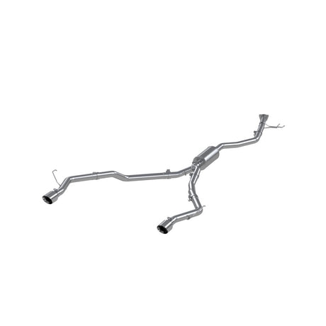 2021-2022 Ridgeline T304 Stainless Steel 2.5" Cat Back Dual Split Rear Exit | Dirty Garage