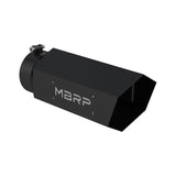 Universal Hex Tip 5" Inlet 16" Length Black Coated - View 3 | Dirty Garage