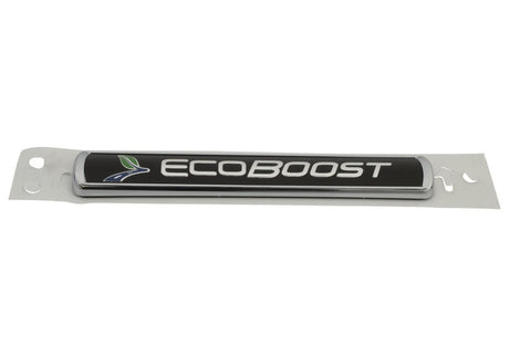 Universal Black/Silver EcoBoost Emblem 3-1/2in x 9/16in - Set of 2 - View 8 | Dirty Garage