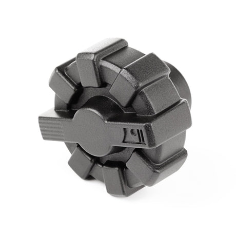 Rugged Ridge 01-19 Jeep Wrangler TJ/LJ/JK/JL Black Elite Aluminum Fuel Cap - View 6 | Dirty Garage