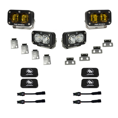 2021-2025 Raptor S2 SAE Pro Fog Pocket Light Kit - View 2 | Dirty Garage