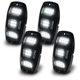 Universal Underbody RGBW Wheel Well Rock Light Kit 4 PCS ColorSHIFT - View 6 | Dirty Garage