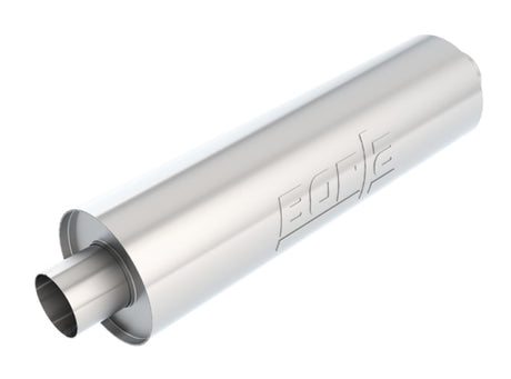 Borla 3in In/Out 6.75in Diameter x 24in Turbo XL Muffler - Developed for Truck Applications - View 2 | Dirty Garage