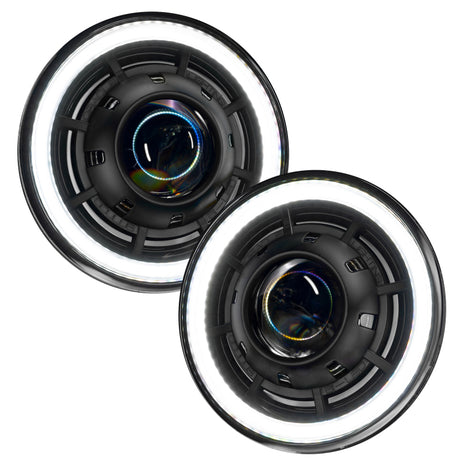 2007-2018 Wrangler JK  Oculus Series 7" Bi-LED Projector Headlights | Dirty Garage