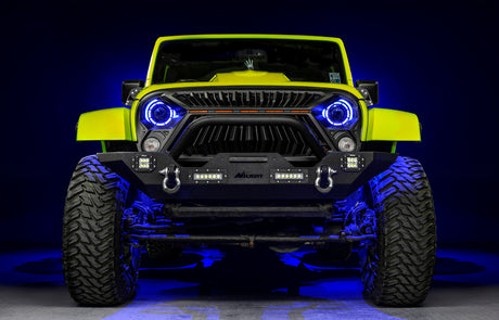 2007-2018 Wrangler JK 7" ColorSHIFT Bi-LED Projector Headlights - View 16 | Dirty Garage