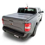 Westin 22-26 Ford Maverick 4WD 4ft. 6in. Bed Hard Tri-Fold Tonneau Cover - Black - View 4 | Dirty Garage