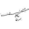 2012-2021 Grand Cherokee V8 6.4L Dual Split Rear Exit Stainless Steel Cat Back Performance Exhaust | Dirty Garage