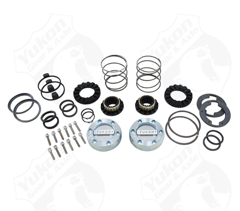 1971-1991 Dana 44/GM 8.5 in Hardcore Locking Hub Set " Front & 19-Spl - View 3 | Dirty Garage
