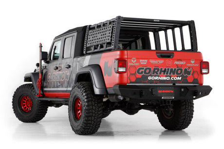 Go Rhino 19-21 Jeep Gladiator XRS Overland Xtreme Rack - Box 2 (Req. gor5950000T-01) - View 9 | Dirty Garage