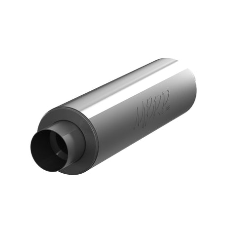 Universal 5" ID Inlet Outlet 31" Single Muffler Aluminum | Dirty Garage