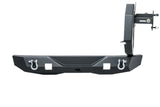Rugged Ridge 07-18 Jeep Wrangler (JK/JKU) XOR Rear Bumper w/Swing Out Tire Carrier - Tex. Blk | Dirty Garage