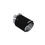 Universal Carbon Fiber Tip 3" ID 4" OD 6.13" Length Angle Cut Dual Wall - View 2 | Dirty Garage