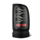 1994-2001 Ram 1500 2500 3500 Luxx-Series LED Tail Lights Alpha-Black - View 5 | Dirty Garage