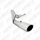 2011-2013 3.5"L F-150 4" Cat Back Single Side Alum Exhaust System - View 2 | Dirty Garage