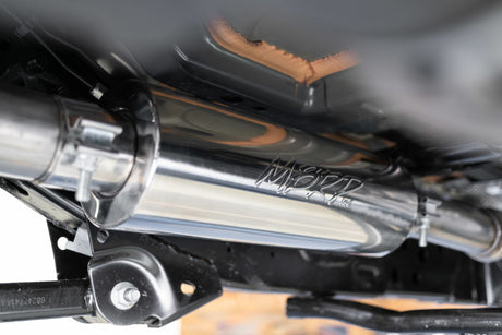 2018-2020 Wrangler JL 2.5" Single Rear Exit Cat Back Exhaust Aluminum - View 2 | Dirty Garage