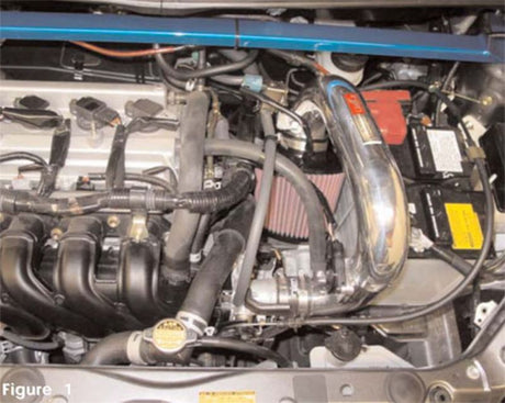 2004-2006 xA xB Polished Short Ram Intake - View 5 | Dirty Garage